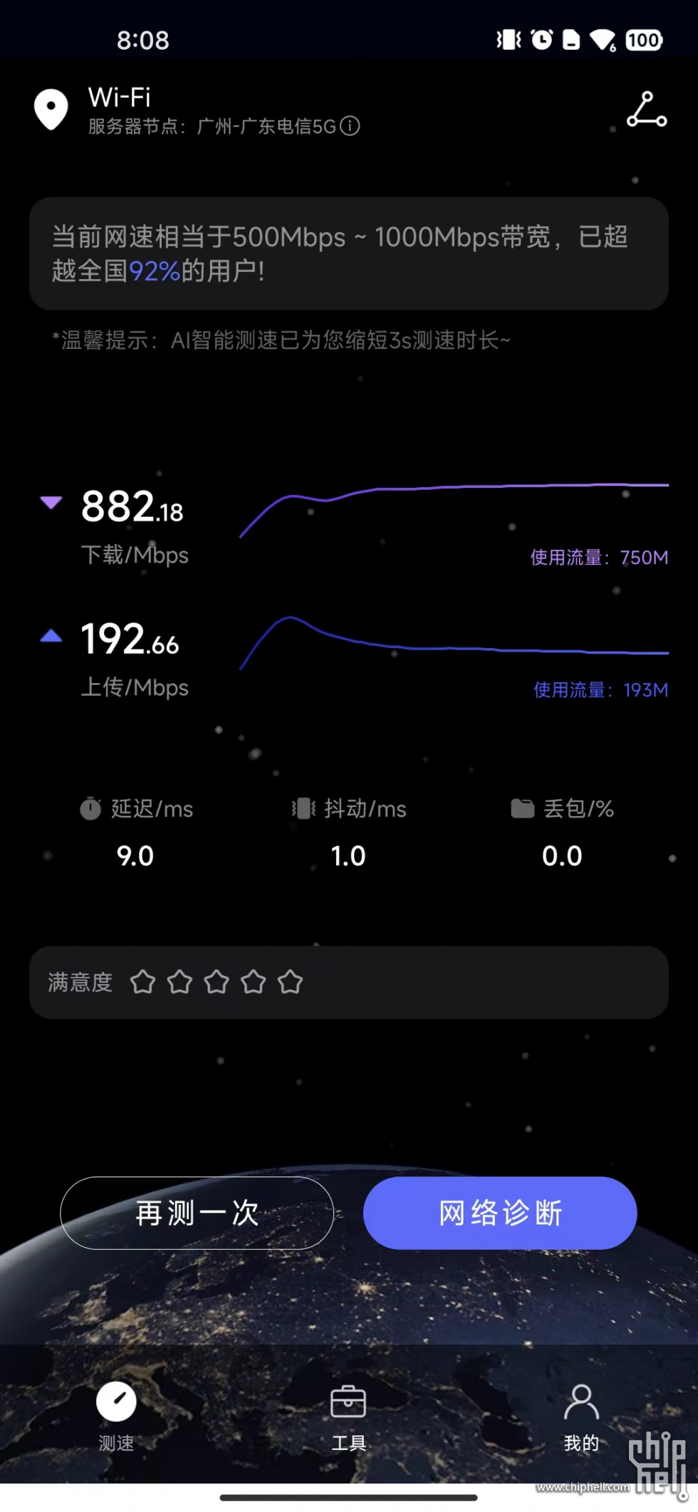 手机测