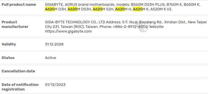 AMD A620主板将发布，不支持PCIe 5.0，支持非X版新锐龙Ryzen 7000-1.jpg