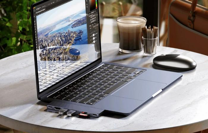 Satechi Pro Hub Slim 扩展坞，为苹果MacBook Air  Pro ，完美融合设计-7.jpg