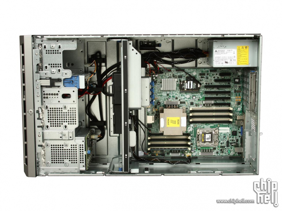 HP ProLiant ML350e Gen8 Tower Server System Intel Xeon E5-2407 2.2GHz 4C,4T 4GB .jpg