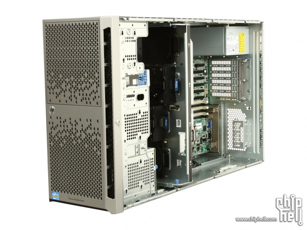 HP ProLiant ML350e Gen8 Tower Server System Intel Xeon E5-2407 2.2GHz 4C,4T 4GB .jpg