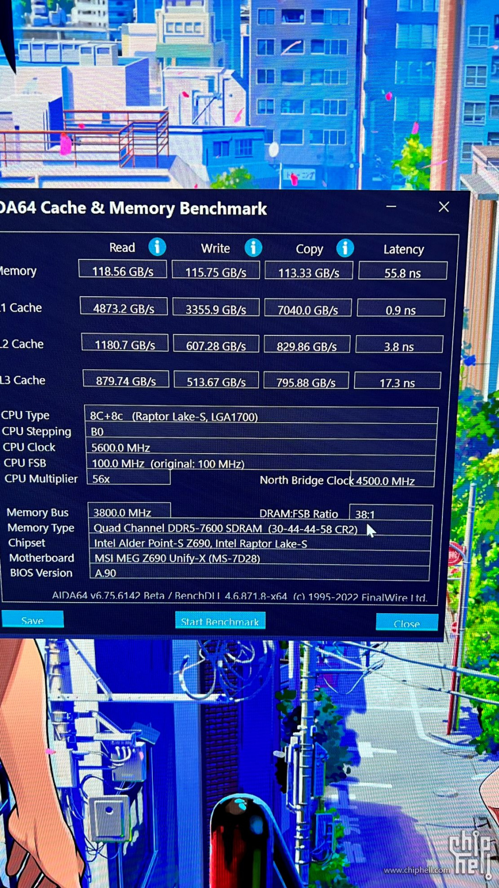 7600一次开机