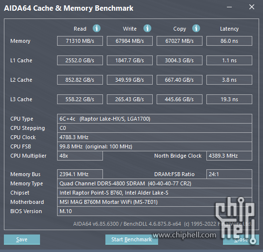 AIDA64 内存测试 4800.png