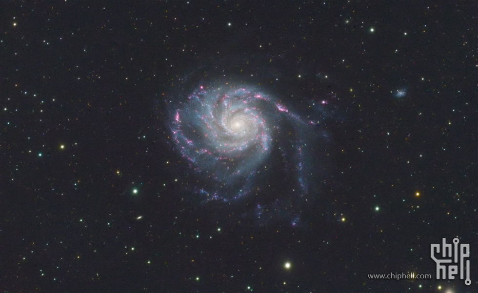 M101北风车星系