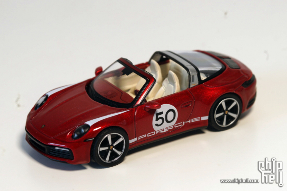 MINIGT Porsche 911 Targa 4S Heritage Design Edition