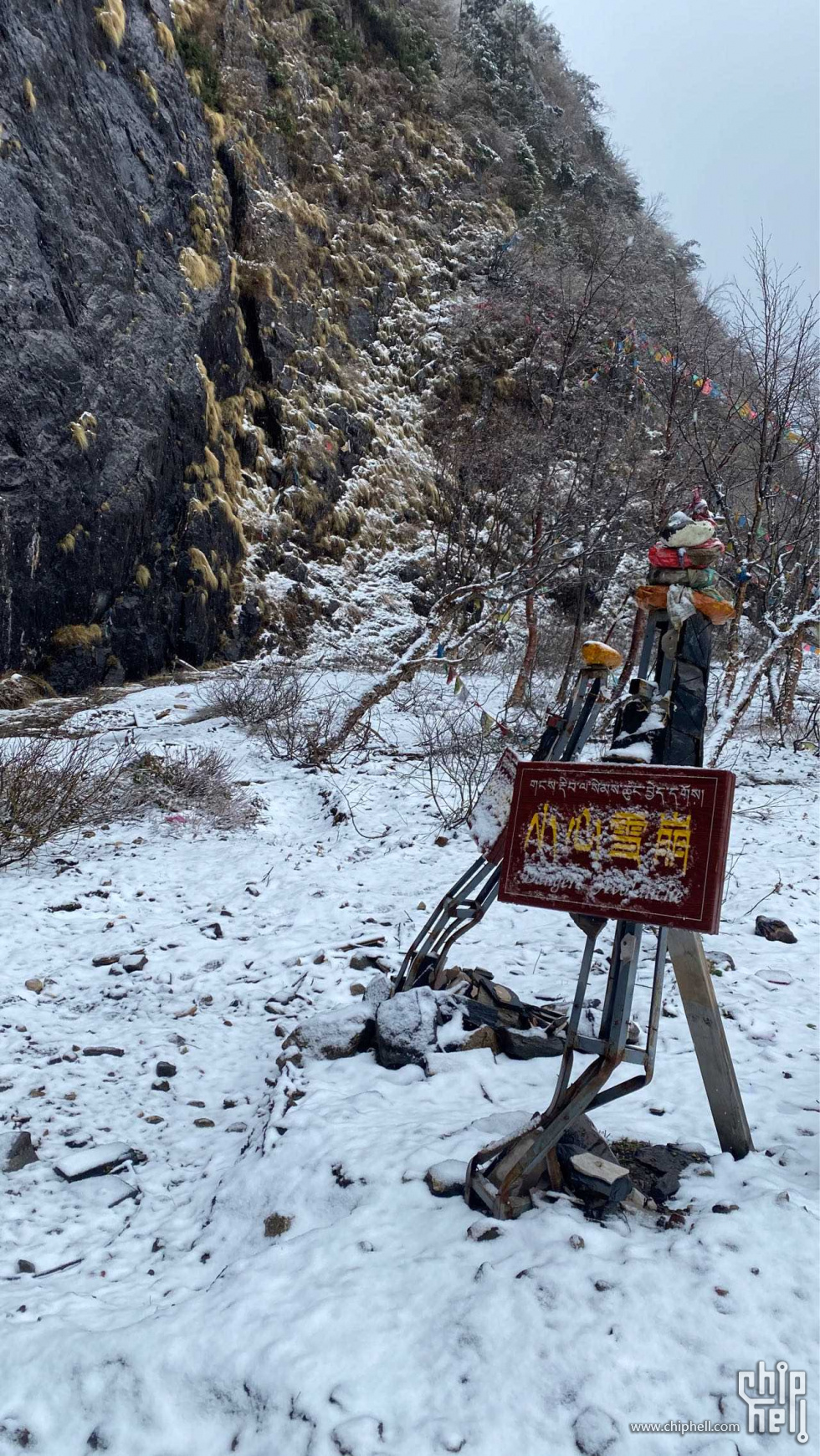 楼主我是四月去的，景色完全不同；到处面临雪崩的风险