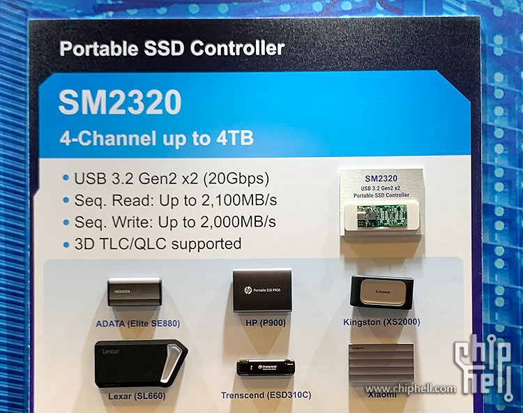 请问用慧荣SM2320主控的20Gbps PSSD还有那几款呢？ - 电脑讨论(新