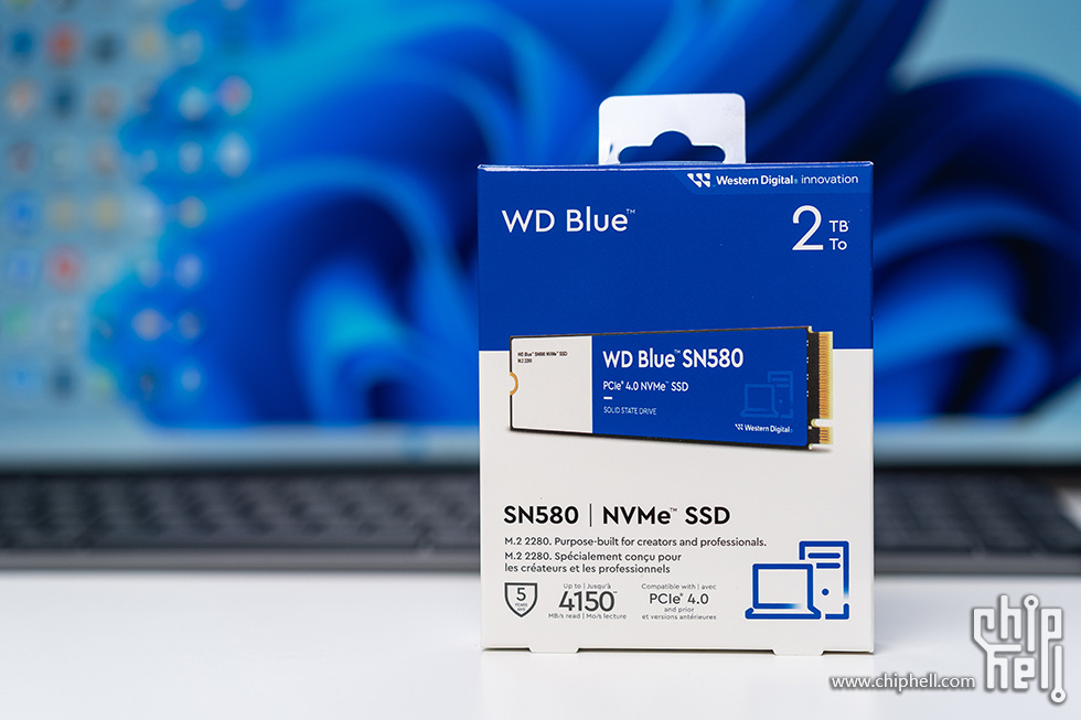 再升级，WD Blue SN580 NVMe SSD 2TB上手评测- 原创分享(新