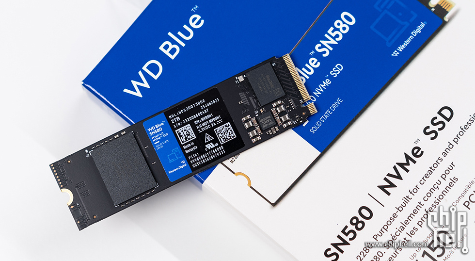 再升级，WD Blue SN580 NVMe SSD 2TB上手评测- 原创分享(新