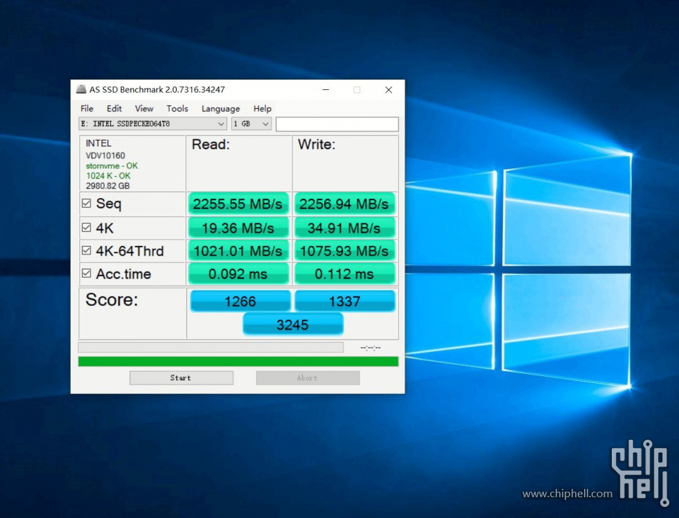 捕获英特尔 Intel DC P4618 6.4TB PCIe NVMe 数据中心级SSD固态硬盘 - Windows 直通 (.jpg