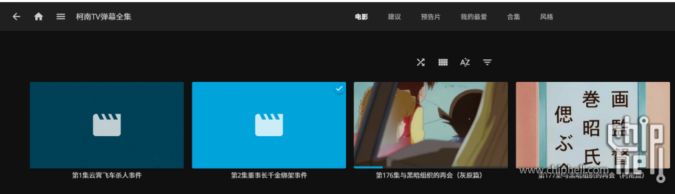 第一，第二集为amd vce编码，后面的是x265，x265可以正常刮削