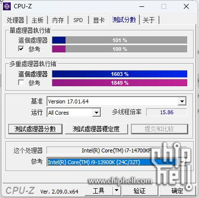 cpu-z 对比13900k.jpg