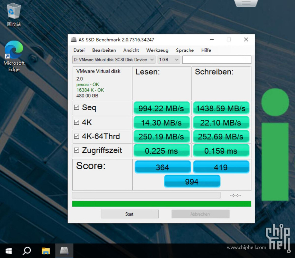 捕获 VMware ESXi 虚拟化 LSI Logic SAS、Paravirtual SCSI 控制器性能对比.JPG