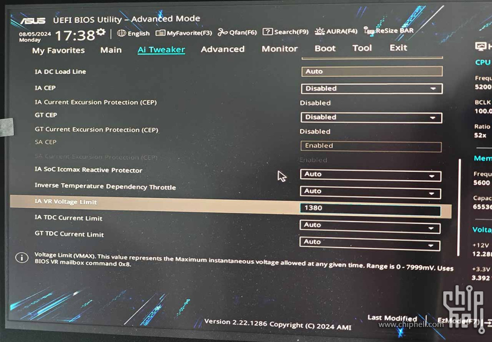 asus 1700 mothboard bios ia vr vmax setting.jpg