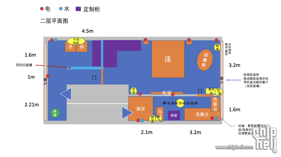 二层平面图