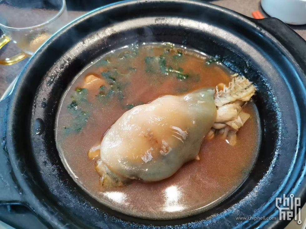 河豚每人一份，皮上毛刺很多，柔柔地扎喉咙，费了一番劲才咽下肚去，至于味道，对不起，真没觉得有多鲜美 ...