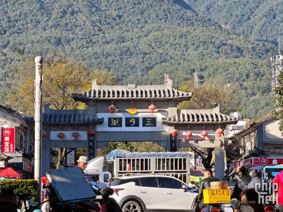 第二天一早刚好是三月街的墟期，就逛了一下。