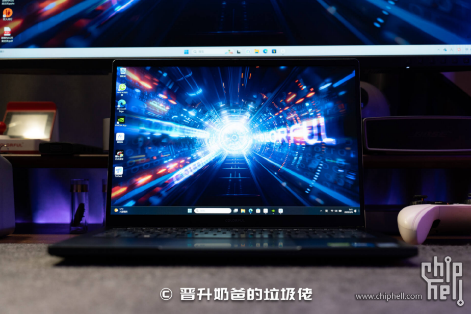 1.6kg RTX5070，轻薄全能本进入3A时代_七彩虹源N14 AIPC 2025732.png