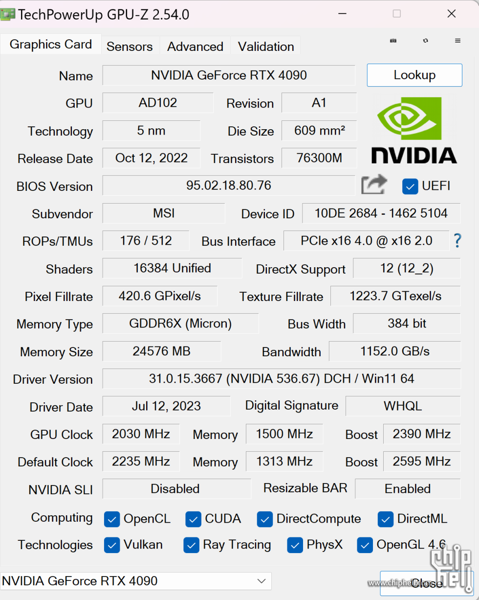 409 GPU-Z