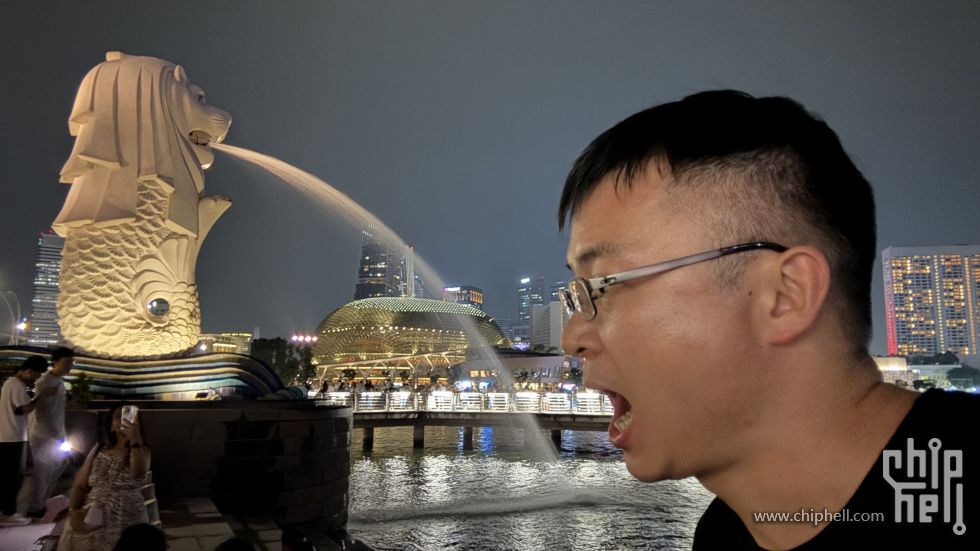看我大口