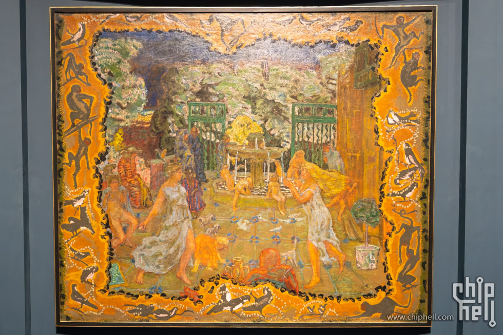 《欢愉》皮埃尔·博纳尔，1906-1910，布面油画