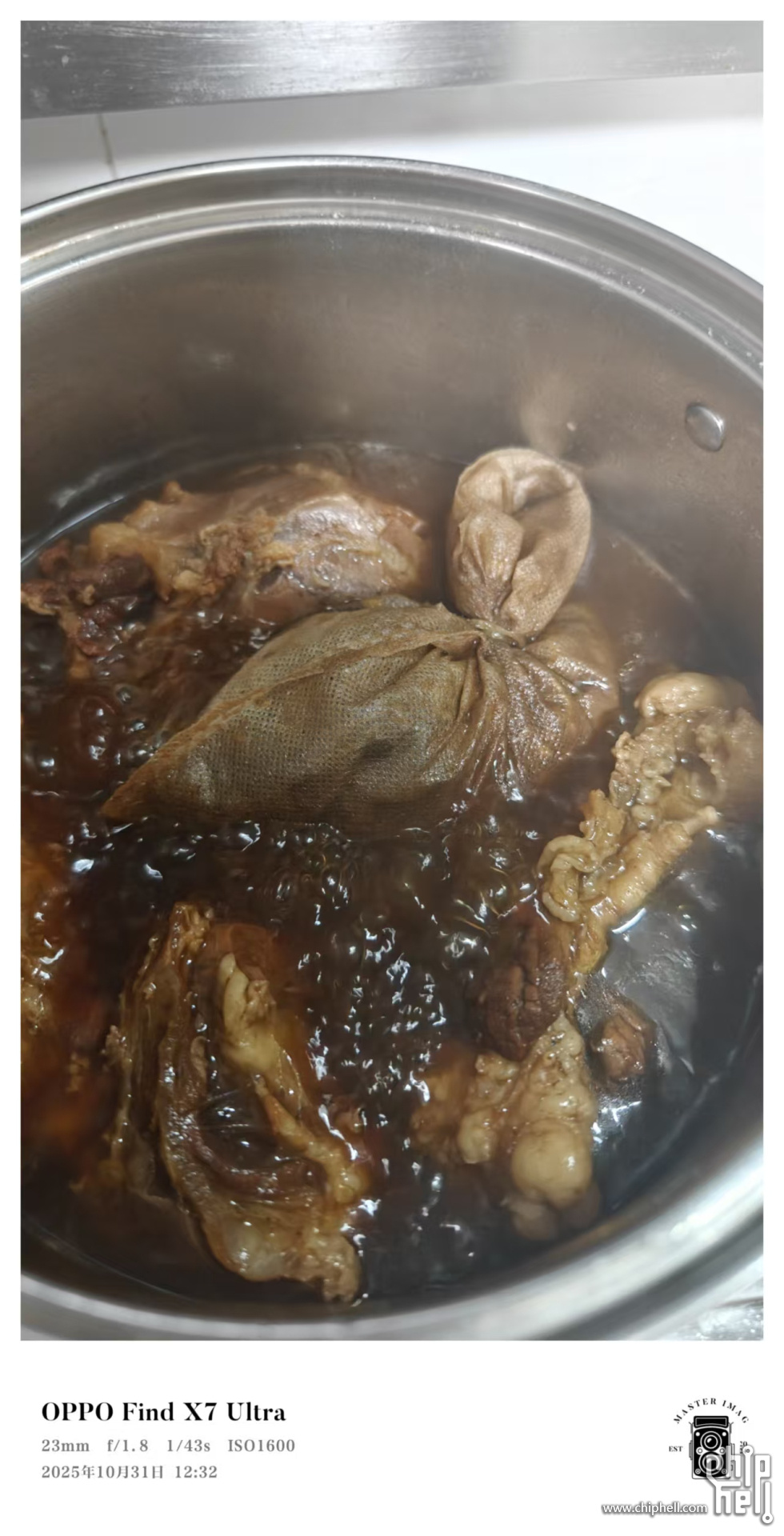 大火滚烫，直到看到水位有些下降。