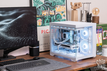 白色清新海景房，技嘉B850雕妹+影驰5060ti 金属大师+酷冷 elite 480 装机展示