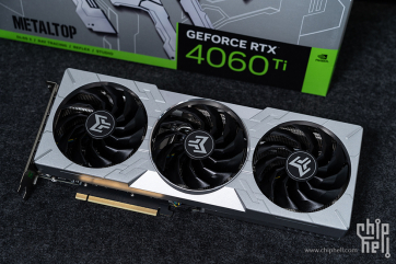 40系新Ti度的，影驰 GeForce RTX 4060Ti 8GB 金属大师 OC 新鲜评测