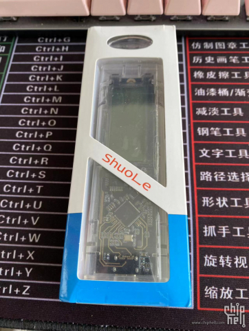 硕乐数显M.2 NVMe固态硬盘盒开箱