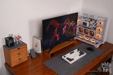 14900K+Z790 FORMULA+RTX4090，联力包豪斯 Vision 机箱装机展示