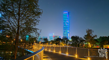 南城中央公园夜景随手拍