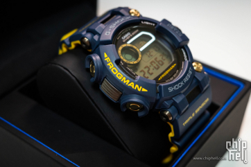 卡通味包裹的专业潜水表 - 卡西欧第二弹之FROGMAN蛙人六代Navy Blue