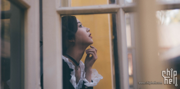 某纪念馆内的人像摄影