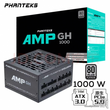 追风者 AMP GH1000W 白金ATX3.0电源开箱