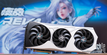 撼讯 RX 9070 XT 夜岚 REVA：以二次元之姿，展卓越性能风采