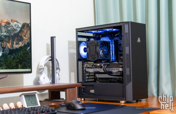 Blue Sea——海韵ARCH Q503+微星Z690刀锋钛+3080金属大师 装机秀