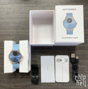 WITHINGS Scan watch light 开箱体验