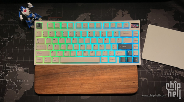 Keydous新品 NJ81-TTC金粉轴V2版本机械键盘首发开箱体验