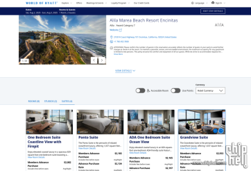 阿丽拉马雷亚海滩度假酒店一居室套房- Alila Marea Beach Resort Encinita
