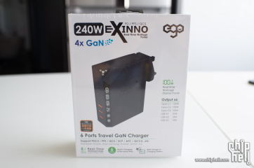 最强USB充电器？EGO Exinno 240W GaN 氮化镓6口数显充电器