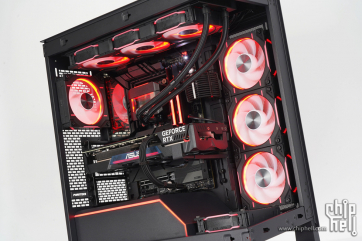 追风者NV5+华硕+ROG Z790 DARK HERO+华硕ATS 4070显卡装机展示