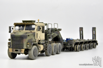 M1070&M1000 U.S. 70 TON TANK TRANSPORTER 1/72 by TAKOM