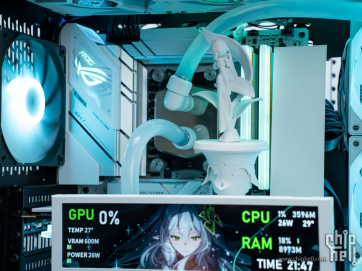 迎广prism分体水冷 原神纳西妲主题装机