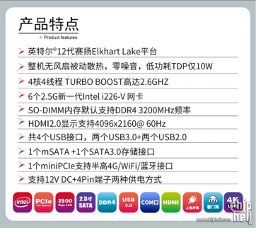 畅网微控赛J6412六网口2.5G软路由开箱