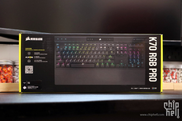 传承经典 再续传奇 - 美商海盗船K70 RGB PRO 机械键盘开箱评测