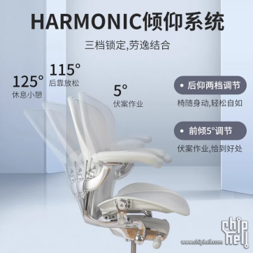 保友E2/金豪b雄鹰-赫曼米勒aeron 2代-3款椅子使用感受