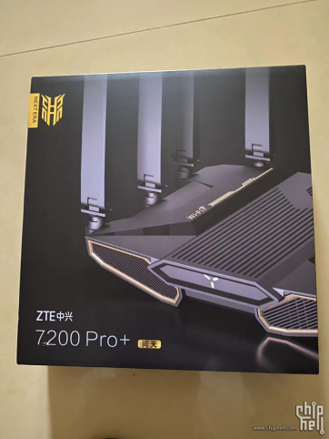 中兴BE7200Pro+的WIFI 7路由器开箱