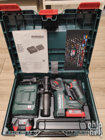 工具控的小玩具--metabo（麦太保）BH12BL16电锤开箱