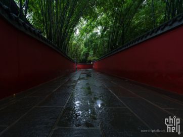 哈苏X2D镜头中的雨天杜甫草堂