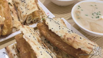 家乡美食 大饼油条 咸豆浆